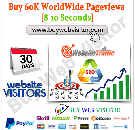 Buy 60K WorldWide Pageviews [8-10 Seconds]