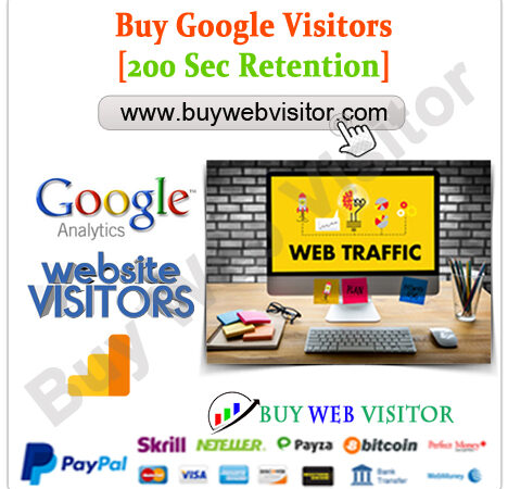 Buy Google Visitors 200 Sec Retention